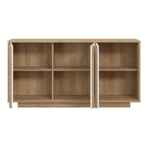 Melamine buffet Chesto in white and oak color 169.2x42x87cm