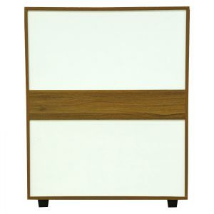 Меламинов комод Thorg, 5 чекмеджета, орехов цвят 80x40x100hcm Hm8995,02