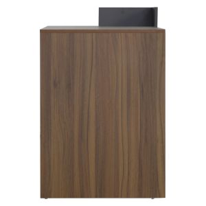 Melamine office, walnut gray 112x55x85y cm Hm8994.01