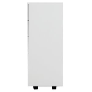 Melamine chest of drawers with 5 drawers, white Hm8995,03