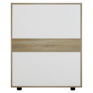 Melamine chest of drawers with 5 drawers, sonoma color Hm8995,01