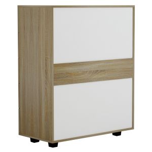 Melamine chest of drawers with 5 drawers, sonoma color Hm8995,01