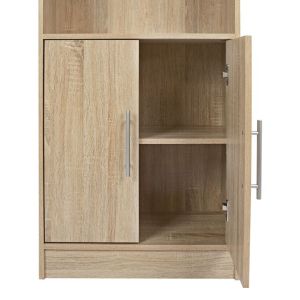 Melamine bookcase, Sonama 60x30x180cm Hm2027,02