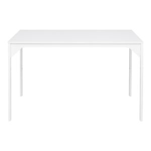 Меламинова маса Chan в бял нюанс и бял метален крак 120x75x75см