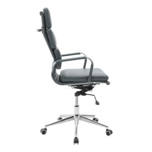 Tokyo executive office chair with antique gray Pu color