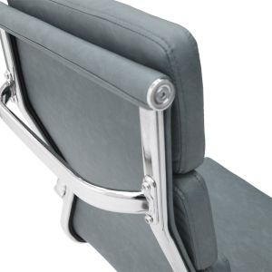 Tokyo executive office chair with antique gray Pu color