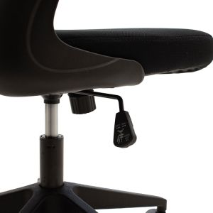 Ergoline executive chair, mesh fabric, black color