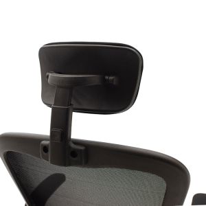 Ergoline executive chair, mesh fabric, black color