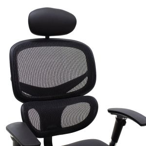 Мениджърски стол Freedom Supreme Quality Мрежа/pu в черен цвят