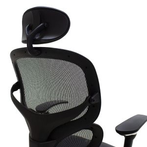 Мениджърски стол Freedom Supreme Quality Мрежа/pu в черен цвят