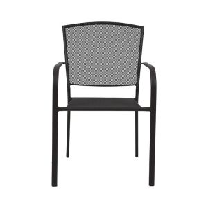 Metal garden chair brown color 55*69*88