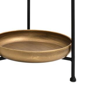 Metal tray Fl069 bronze color 19x37cm