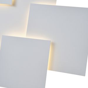 Метален полилей Led 30w 2600lm 3000k 550x550mm бяли Arte Illumina Thalia
