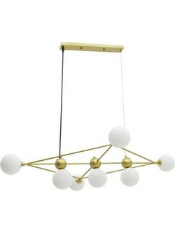 Metal chandelier with 6 lights 100χ100χ75