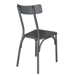 Метален стол Carbon 499-h/b 38x48x86cm