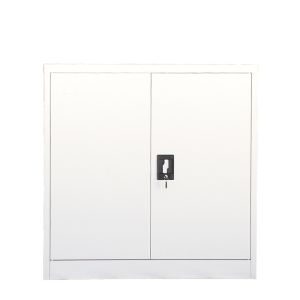 Metal cabinet Armon I in light gray color 90x40x90cm