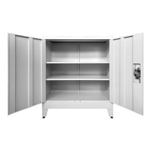 Метален шкаф Armon в светло сив цвят 90x45x100см