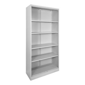 Метален шкаф Ugren в светло сив цвят 90x40x180см