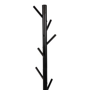 Метална закачалка Hm9574,01 черен цвят - 48x48x173cm