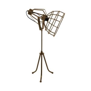 Metal night lamp Cell in bronze color 30x30x65cm E27