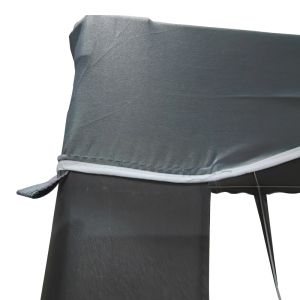 METAL FRAME FOR ARBO - ANTHRACITE, 3X3M PLATES