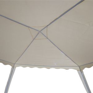 METAL FRAME FOR ARROW - BEIGE FABRIC 3X3M