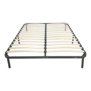 Метална рамка за легло Amaso в черен цвят 160x200x28см
