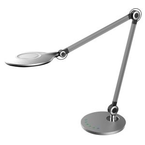 Настолна лампа Led Blain Pro Hm4452.08 сиво-сребрист цвят Abs 55.7x49.7hcm