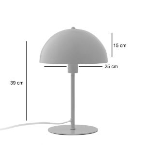 Настолна настолна лампа Desker E27 метал-ментово зелена D25x39cm