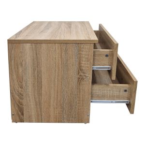 Athos bedside tables in sonoma color 48x40x41.5 cm