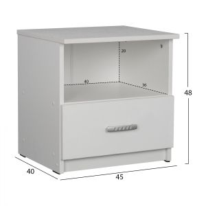 Bedside table Adler Hm2431,03 45x40x48
