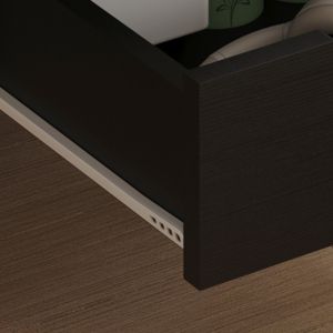 Нощно шкафче Dinkl, Hm2472,02, меламин-2 чекмеджета, винен, 29,7x29,7x45hcm