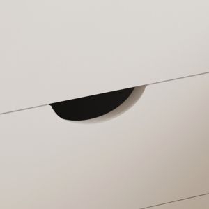 Нощно шкафче Dinkl, Hm2472,03, меламин-2 чекмеджета, бяло, 29,7x29,7x45hcm