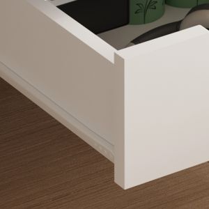 Нощно шкафче Dinkl, Hm2472,04, меламин-2 чекмеджета, сонема-бяло, 29,7x29,7x45hcm