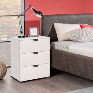 Нощно шкафче Duero 3f White Color 45*40*63