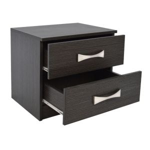 Bedside table Hm2235,01 Zebrano 48x40x42