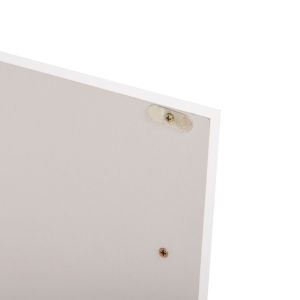 Bedside table Malory Hm2205,05 white melamine 40x40x50hcm