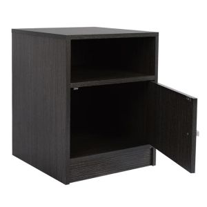 Melamine Bedside Table Hm2205,01 Zebrano 40x40x50