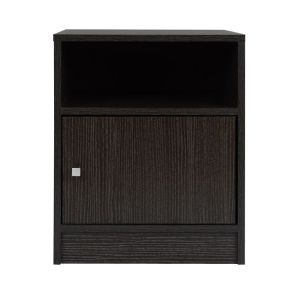 Melamine Bedside Table Hm2205,01 Zebrano 40x40x50
