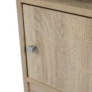 Melamine bedside table Hm2205,02 sonoma color 40x40x50