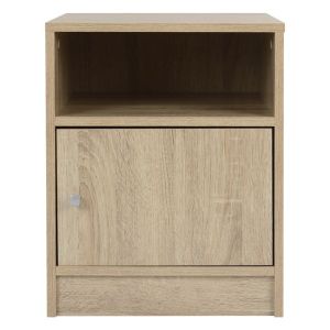 Melamine bedside table Hm2205,02 sonoma color 40x40x50