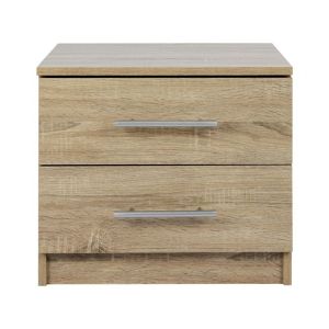 Melamine bedside table Hm2220.02 sonoma color 48x40.5x41.5