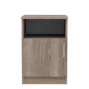 Нощно шкафче от меламин Galdi в цвят сонома трюфел 40x45x60см