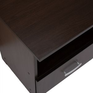 Bedside table wenge color Hm2431,02 45x40x48cm