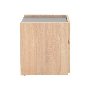 Нощно щкафче Comcie в натурален със сив цвят 50x42x45.5см