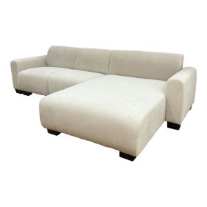 Erros reversible corner sofa with beige fabric 287x161x71cm
