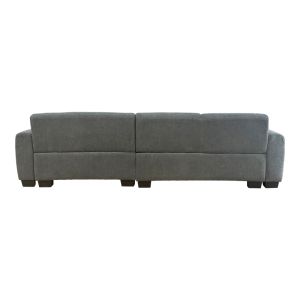 Erros reversible corner sofa with gray fabric 287x161x71cm