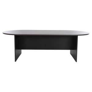 Oval conference desk Sienna, melamine in wine 240x120x75hcm Hm2134,02