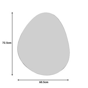 Огледало Hahoe 60x1x72.5 см