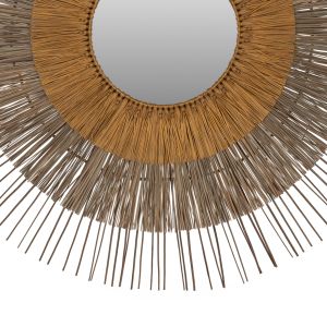 Mirror in natural gold color Hm7798